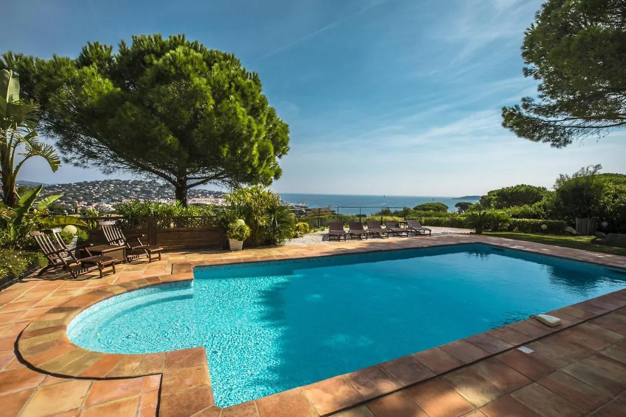 Villa With Spa, Pool And View Of St Tropezs Gulf Sainte-Maxime France