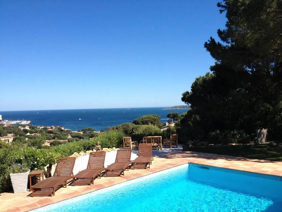Villa With Spa, Pool And View Of St Tropezs Gulf Sainte-Maxime