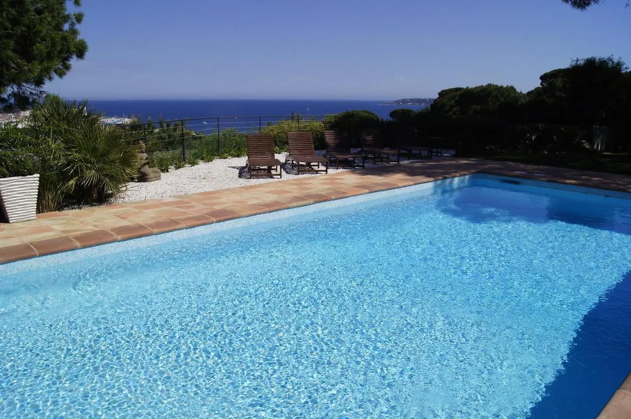 Villa With Spa, Pool And View Of St Tropezs Gulf Sainte-Maxime
